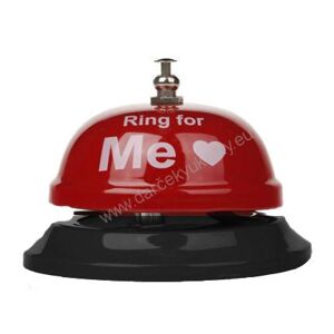 Stolní zvoneček Ring for ME - Červený