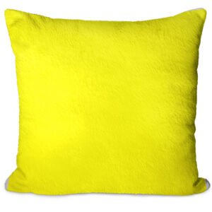 Polštář Žlutý (Velikost: 55 x 55 cm)
