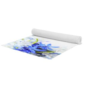 Běhoun Modré a bílé květy (Rozměr : 44x140)