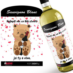 Víno Medvídek s vínem (Druh Vína: Bílé víno)
