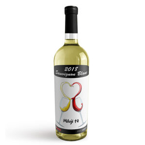 Víno skleničky (Druh Vína: Bílé víno)