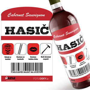 Víno Hasič 100% (Druh Vína: Červené víno)