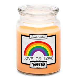 Svíčka LGBT Rainbow (Vůně svíčky: Tropické ovoce)