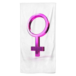 Osuška Gender symbol – Venuše (Velikost osušky: 70x140cm)