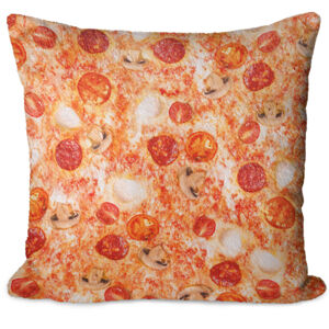Polštář Pizza (Velikost: 40 x 40 cm)