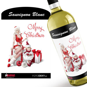 Víno Merry Christmas – Sexy Lady (Druh Vína: Bílé víno)
