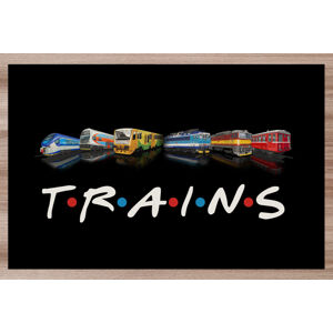 Prostírání Trains