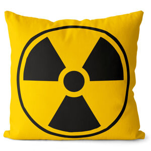 Polštářek Radioaktivní (Velikost: 55 x 55 cm)