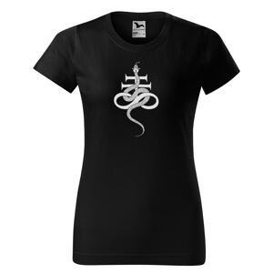 Tričko Gothic snake (Velikost: L, Typ: pro ženy)