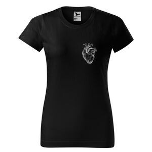 Tričko Scary heart (Velikost: XS, Typ: pro ženy)