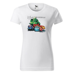 Tričko Vlakengers (Velikost: XS, Typ: pro ženy, Barva trička: Bílá)