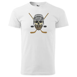 Tričko Hokejová lebka se jménem (dětské) (Jméno: Vojtěch)