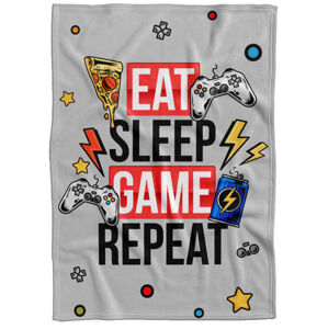 Deka Eat, sleep, game (Podšití beránkem: NE)