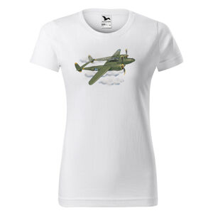 Tričko P-38 Lightning (Velikost: S, Typ: pro ženy)