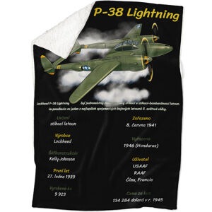Deka Lockheed P-38 Lightning (Podšití beránkem: ANO)