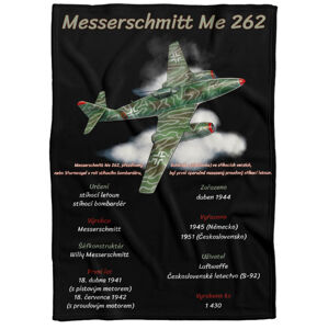 Deka Messerschmitt Me 262 (Podšití beránkem: NE)