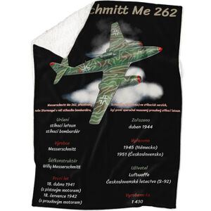 Deka Messerschmitt Me 262 (Podšití beránkem: ANO)