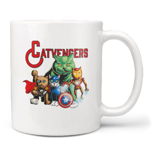 Hrnek Catvengers (Náplň hrníčku: Žádná)