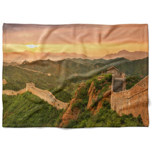 Deka Čínská zeď (Rozměr : 200 x 140 cm, Podšití beránkem: NE)