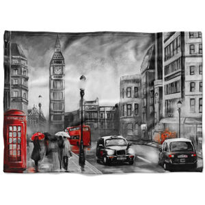 Deka Londýn Art (Rozměr : 150 x 120 cm, Podšití beránkem: NE)