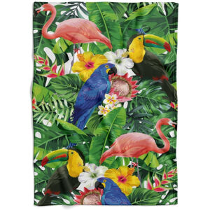 Deka Tropical (Rozměr : 150 x 120 cm, Podšití beránkem: NE)