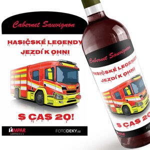 Víno Hasičské legendy – CAS 20 (Druh Vína: Červené víno)