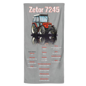 Osuška Zetor 7245 (Velikost osušky: 70x140cm)