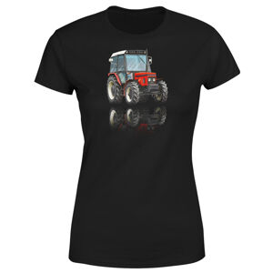 Tričko Zetor 7245 (Velikost: XS, Typ: pro ženy, Barva trička: Černá)
