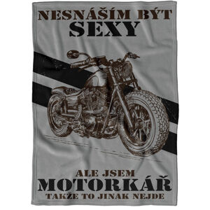 Deka Sexy motorkář (Podšití beránkem: NE)
