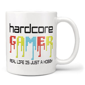 Hrnek Hardcore gamer (Náplň hrníčku: Žádná)