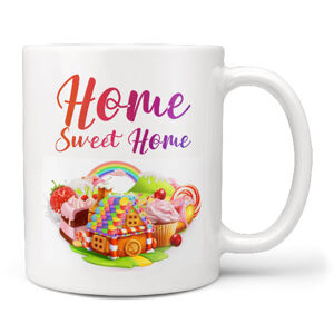 Hrnek Home sweet home – candy (Náplň hrníčku: Žádná)