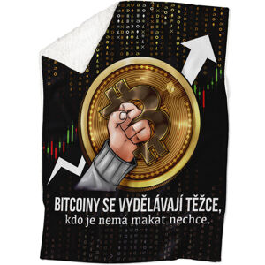 Deka Bitcoin Hand (Podšití beránkem: ANO)