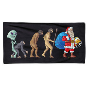 Osuška Evoluce – Santa (Velikost osušky: 100x170cm)