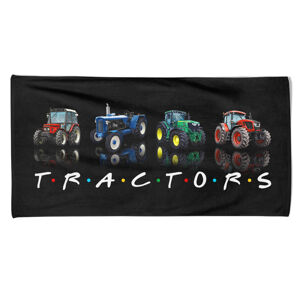 Osuška Tractors (Velikost osušky: 100x170cm)