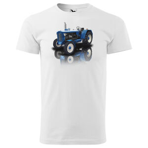 Tričko Zetor 50 Super (Velikost: XL, Typ: pro muže, Barva trička: Bílá)