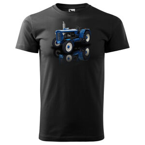 Tričko Zetor 50 Super (Velikost: XS, Typ: pro muže, Barva trička: Černá)