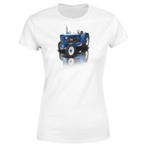 Tričko Zetor 50 Super (Velikost: S, Typ: pro ženy, Barva trička: Bílá)