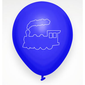 Sada balónků s lokomotivou (Počet balónků: 100ks)