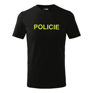 Tričko Policie – nápis – dětské (Velikost: 122)