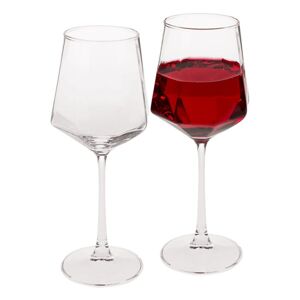 Diamantové sklenice na víno (2 kusy)