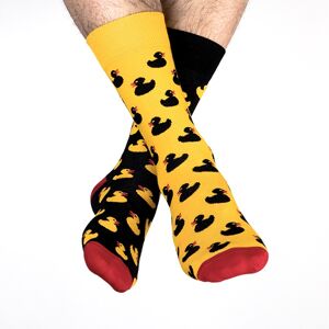 Ponožky kachničky - žluto černé