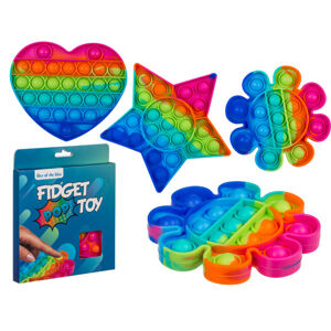 Pop It Fidget Toy Rainbow - antistresová hračka