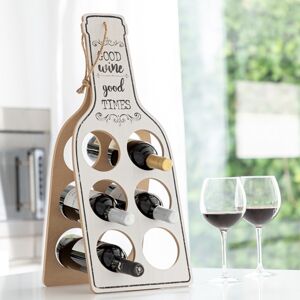 Skládací dřevěný stojan na víno Good wine