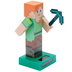 Solární figurka Minecraft Alex (mírně poškozené balení)