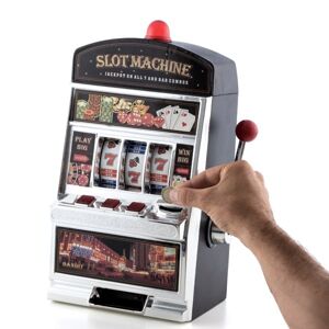 Velká pokladnička hrací automat (mírně poškozená krabice)